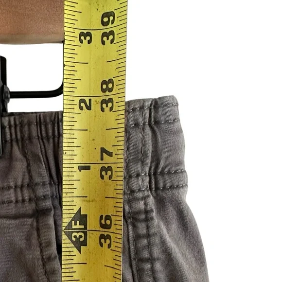 GAP Men’s Medium Gray Jogger Pants Elastic Waist Drawstring Casual Chino Fit - Picture 8 of 11